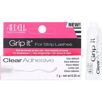Umělé řasy Ardell Grip It Clear Lepidlo na řasy v proužku 7g