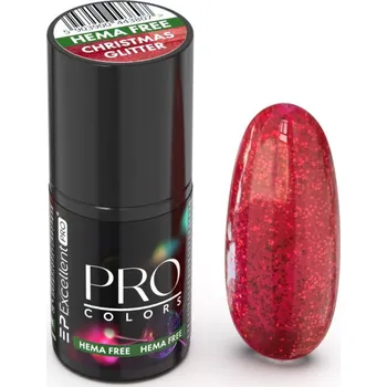 Lak na nehty Gel Lak Pro Colors HemaFree 20 CHRISTMAS GLITTER 7g