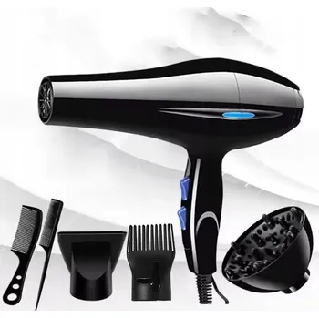 Fén Fén na Vlasy s Ionizací Difuzér Silný Koncentrátor VÝKON 2300W