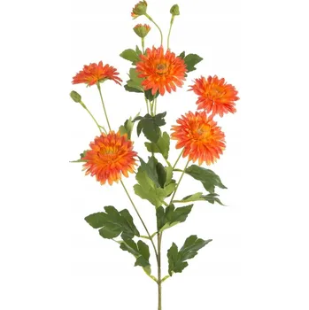 umělá květina Umělá květina dekorativní 81 cm oranžová Eurofirany