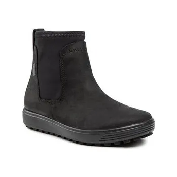 Dámské kozačky Polokozačky ECCO Soft 7 Tred W GORE-TEX 45046351052 Černá 35