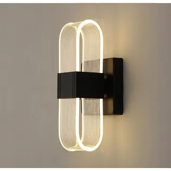 Nástěnné svítidlo KINKIET LED ŚCIENNY 12W 3 SVĚTLA STMÍVATELNÉ MODERNÍ DO OBÝVACÍHO POKOJE