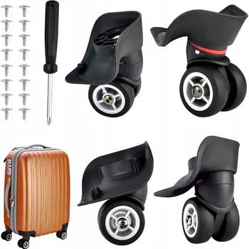 IP kamera 4 KUSY KOLEČEK KE KUFRU NÁHRADNÍ DÍL OPRAVA BAGAŽE 360° OTOČNÉ