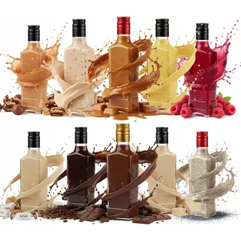 Láhev 10x SKLENĚNÁ LÁHEV MOSKVA 250 ML 0,25L Láhev Na Likéry 250ml