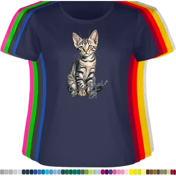 damske-levne-bavlnene-tricko-digitalni-potisk-kratkosrsta-britska-kocka Barva: Navy - tmavě modrá, velikost: XL