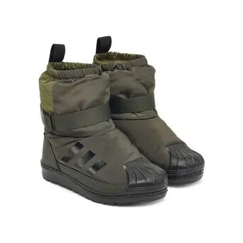 Dívčí obuv Sněhule adidas Superstar 360 Winterized Boot JQ7950 Khaki 33