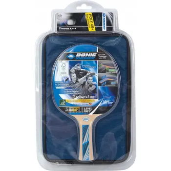 Pingpongová pálka SADA NA STOLNÍ TENIS PÁLKA OBAL MÍČKY DONIC LEGENDS 700