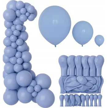 Balónek Sada dekorativních balónků, barva vřesová, 70 kusů