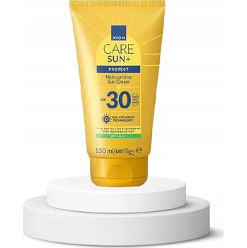 Přípravek na opalování Ochranný krém Avon Care Sun SPF30 hydratační opalovací krém 150 Ml