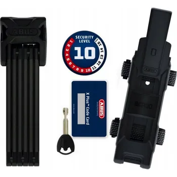 Zámek na kolo Zabezpečení jízdního kola, skládací zámek Abus 67462