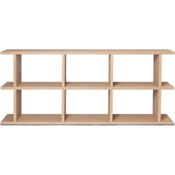 Knihovna Knihovna Kona 3 x 2 "Natural Oak" ferm LIVING