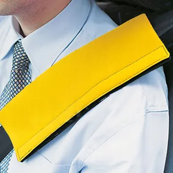 Návlek na bezpečnostní pás Polštář / Obal na bezpečnostní pás - Žlutý