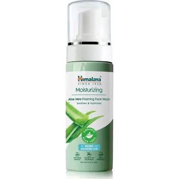Himalaya Hydratační čisticí pěna na obličej s aloe vera, 150 ml