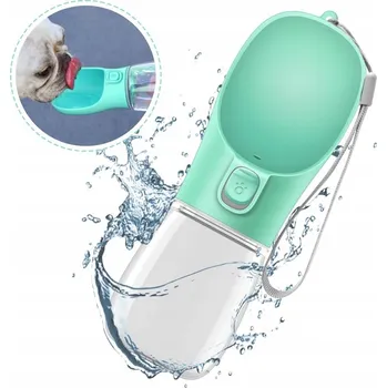 Miska pro psa LAHVE NA VODU PRO PSA TURISTICKÁ LAHEV NA PITÍ MISKA NA VODU 350 ml