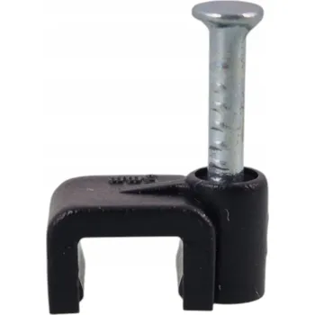 kabelová chránička Držák kabelu Talvico 5mm černý