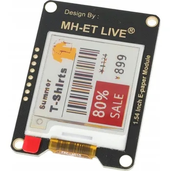 Displej MSALAMON E-papír 1.54" 200x200px 4 Červený Černý