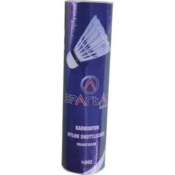 Badmintonový košíček MÍČKY NA BADMINTON NYLONOVÉ SYNTETICKÉ RYCHLÉ SADA KOŠÍČKŮ