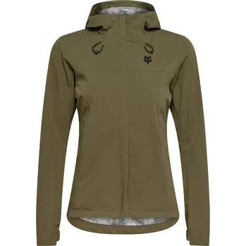 Cyklistická bunda Dámská cyklo bunda Fox FOX W Ranger Water Jacket Olive Green - S