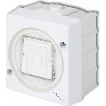 vypínač Schodišťový vypínač Klasik Karlik bílý WHS-3