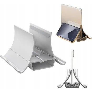 STATIV NA TABLET TELEFON STOJAN DRŽÁK VERTIKÁLNÍ PODSTAVEC 3v1 BÍLÝ