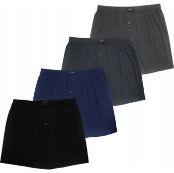 Pánské spodní prádlo 4x VOLNÉ PÁNSKÉ BOXERKY 100% Bavlna bavlněné šortky na spaní UOMO