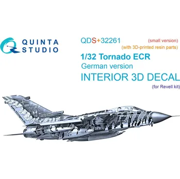 Plastikový model Quinta studio 1/32 Tornado ECR German 3D&col.Int.(REV) SMALL