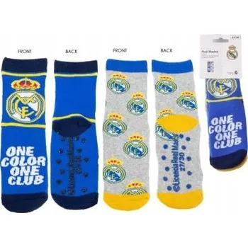 Dámské ponožky Real Madrid ponožky protiskluzové 2 balení 27/30