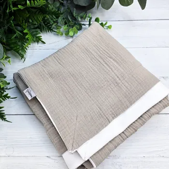 Dětská deka Kulišárny Dětská deka s velvetem - SANDY mušelín