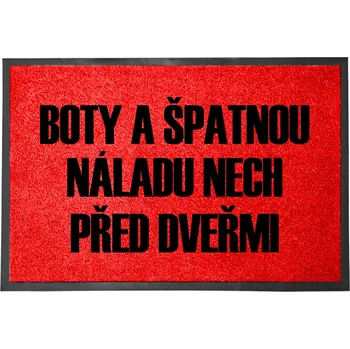 Hotová rohožka z plastu, PVC 60 x 40 cm