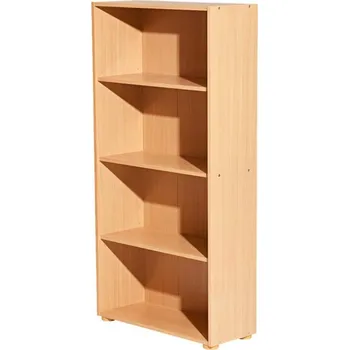 Knihovna Regál IDEA nábytek 63 cm x 135 cm x 25 cm, světle dřevo