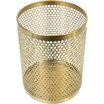 Odpadkový koš ZLATÝ ODPADKOVÝ KOŠ DEKORATIVNÍ