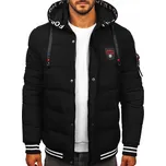 PÁNSKÁ ZIMNÍ PROŠÍVANÁ BUNDA ČERNÁ 62M9517 DENLEY_S/48