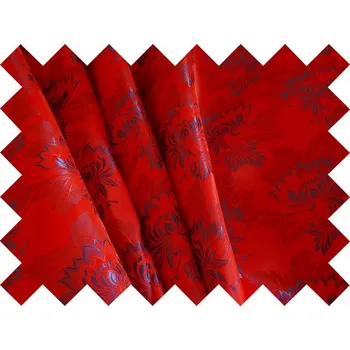 HEDVA ČESKÝ BROKÁT Vzorek brokátu Ondrin MALÝ KVĚT červená | 603