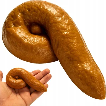 Stolička UMĚLÁ HROMÁDKA NA HAKÁNÍ, ŽERT, STOLIČKA, DÁREK S HAKÁNÍM