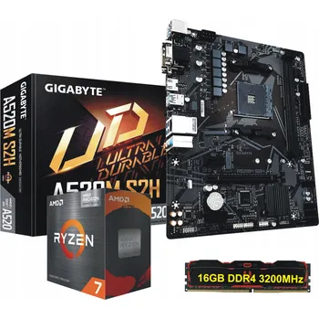 Procesor Sada Procesor AMD Ryzen 7 5700G + Základní deska AM4 + 32 GB DDR4 + Grafika Radeon RX VEGA