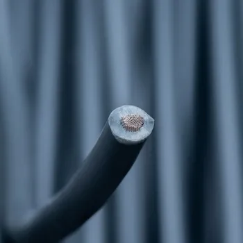 elektrický kabel Fotovoltaický kabel 6mm2 černý 10m
