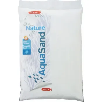 Stelivo Zolux Aquasand Nature sněhově bílý cristobalit 4kg