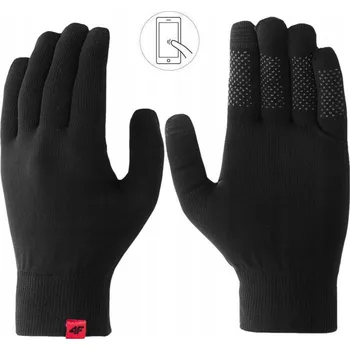 Rukavice 4F pětiprsté rukavice polyester velikost L/XL - unisex