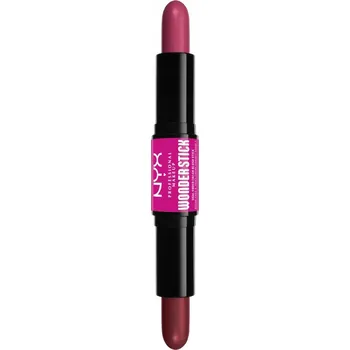Přípravek na tvář NYX Professional Makeup Wonder Stick Tvářenka v Tyčince Deep Magenta N Ginger
