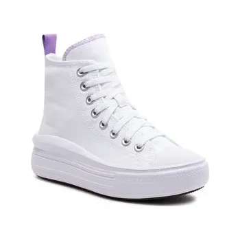Dámská obuv Plátěnky Converse Chuck Taylor All Star Move Platform A03667C Bílá 38