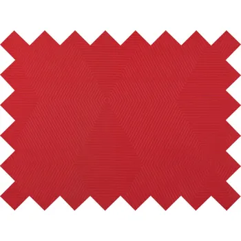 HEDVA ČESKÝ BROKÁT Vzorek brokátu 5x10cm 50749 HEXAGON červená | 33