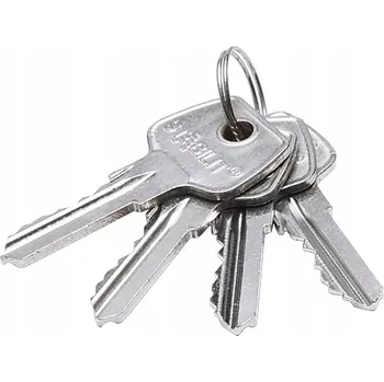 Klíč Profilová cylindrická vložka Extra, počet klíčů: 4 ks