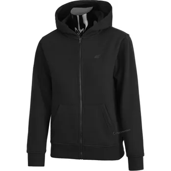 Dámská mikina 4F DÁMSKÁ BAVLNĚNÁ MIKINA NA ZIP S KAPUCÍ / vel L