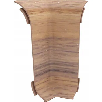 Vnitřní roh Vilo PVC 4 x 55, délka 10 cm, dub