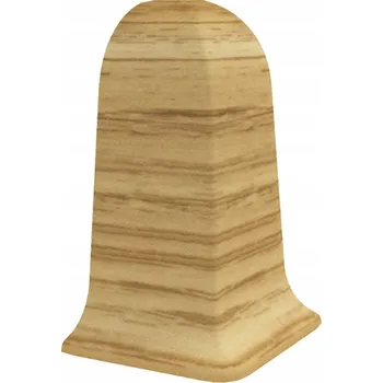 Vnější roh Vilo PVC 4 x 55, délka 10 cm, dub