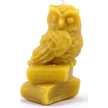 Svíčka Svíčka z včelího vosku - Sova