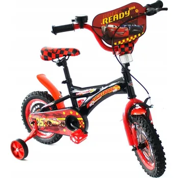 Dětské kolo Dětské kolo Disney CARS 12 BLACK, kolo 12" (palců), černé