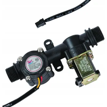 Bezpečnostní kamera Integrovaný elektromagnetický ventil s Hallovým senzorem průtoku vody