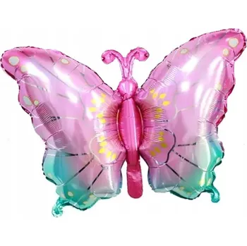 Balónek Id_5298 FÓLIOVÝ BALÓN MOTÝL XXL MOTÝLEK MOTÝLI LOUKA LETNÍ BALÓNKY DORT