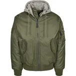 Pánská bunda BRANDIT HOODED MA BD3150 OLIVE/GREY XXXL